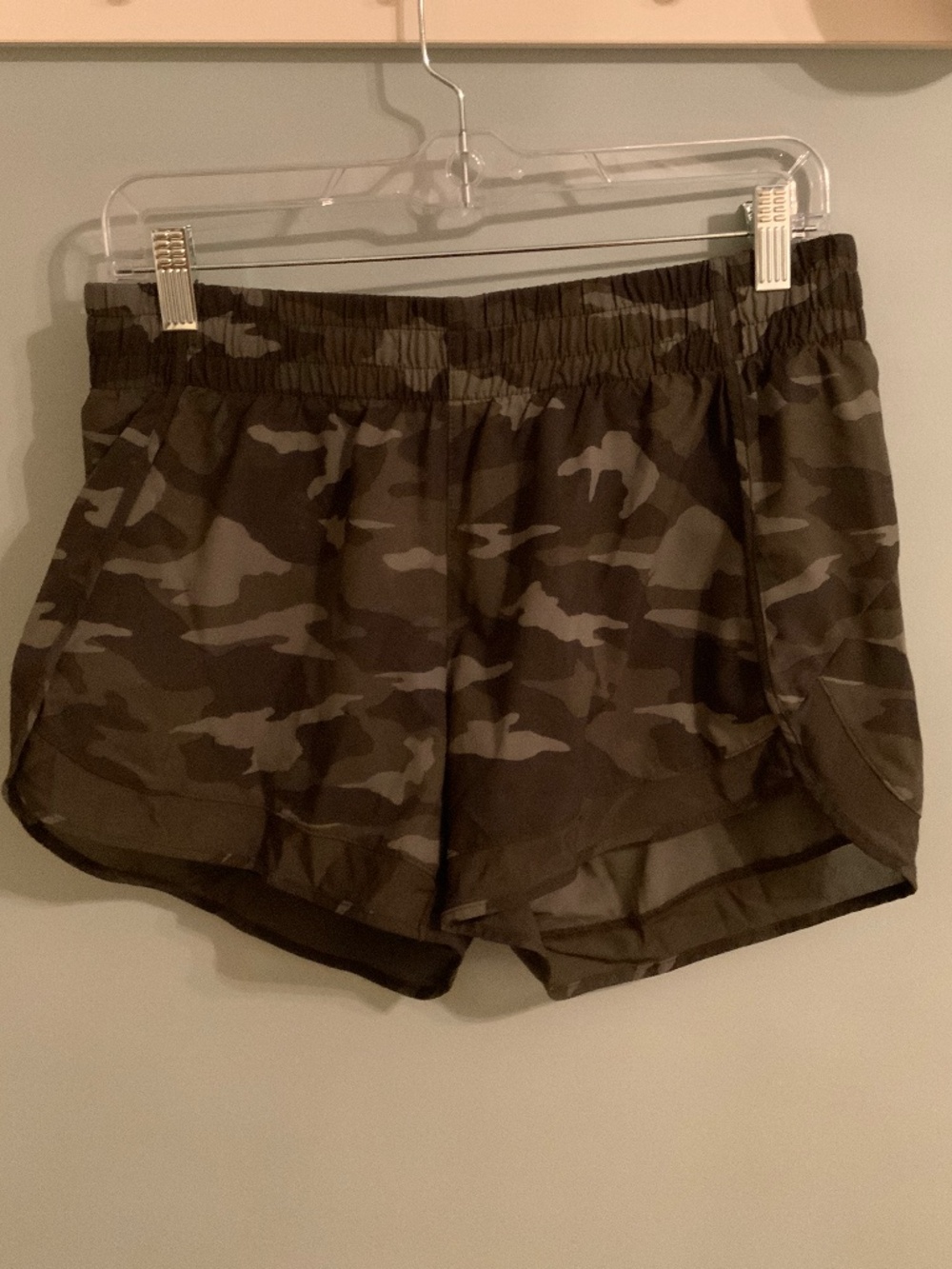 Camo Athleta Running Shorts